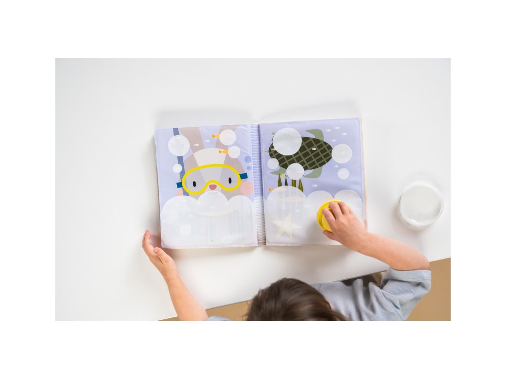 Taf Toys Kúzelná knižka s maľovaním vodou