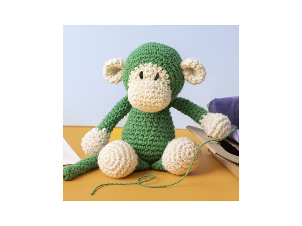 Sada na háčkovanie Amigurumi opica