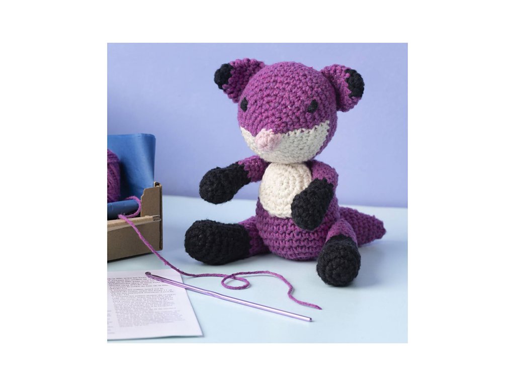 Sada na háčkovanie Amigurumi líška