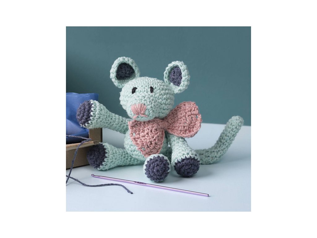 Sada na háčkovanie Amigurumi myška