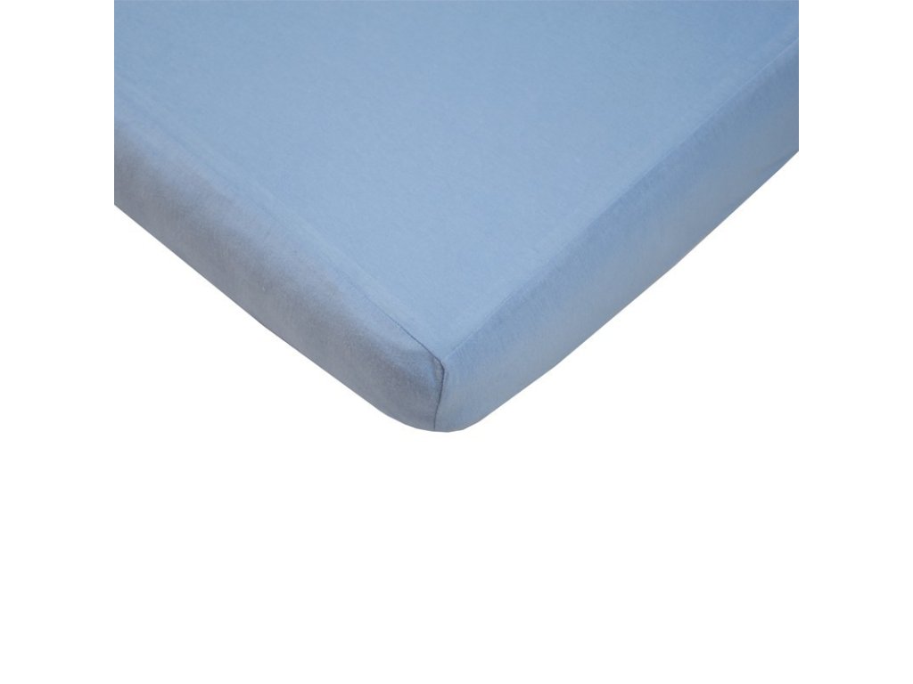 Jersey plachta EKO 120x60 cm modrá