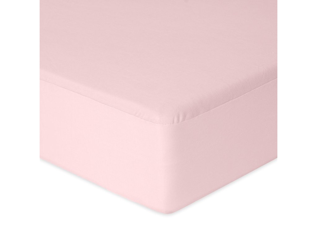 Nepremokavá plachta Babymatex Jersey120x60 cm ružová
