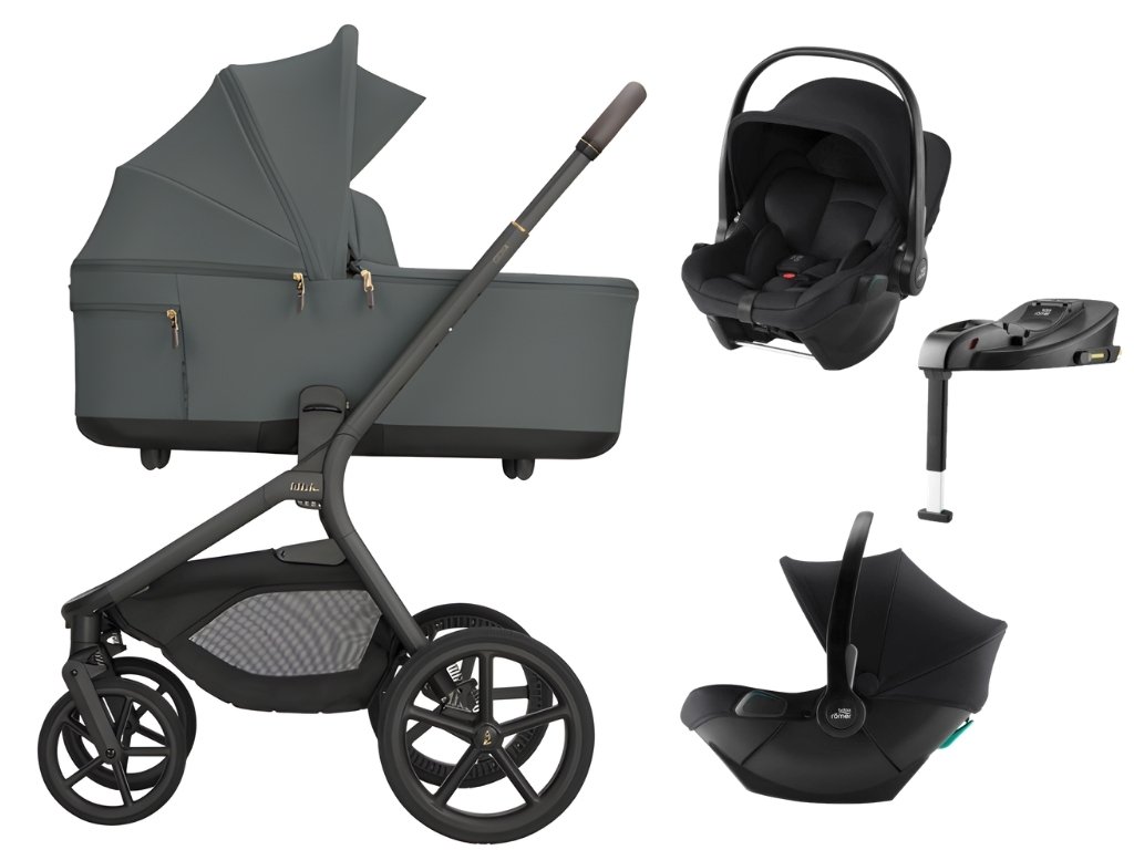 KikkaBoo Goya Platinum Olive Set