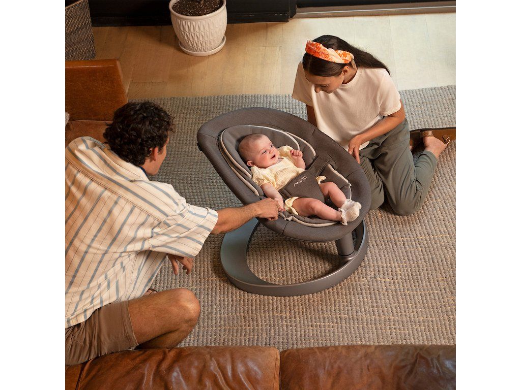 Kresielko Nuna LEAF™ Grow Granite | bez hrazdy