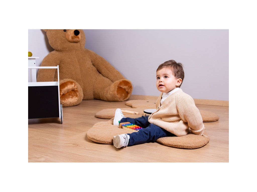 Hracia deka Childhome medveď Teddy 150 cm