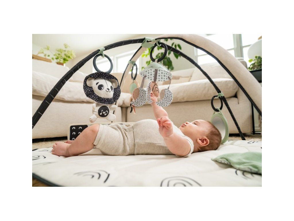 Hracia deka s hrazdou Gymini Black & White