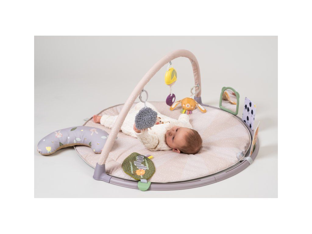 Taf Toys Hracia deka s hrazdou pre hru na brušku