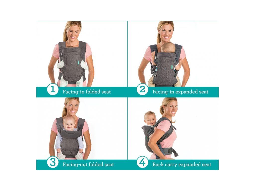 Infantino Nosič Flip 4v1 Convertible Camo