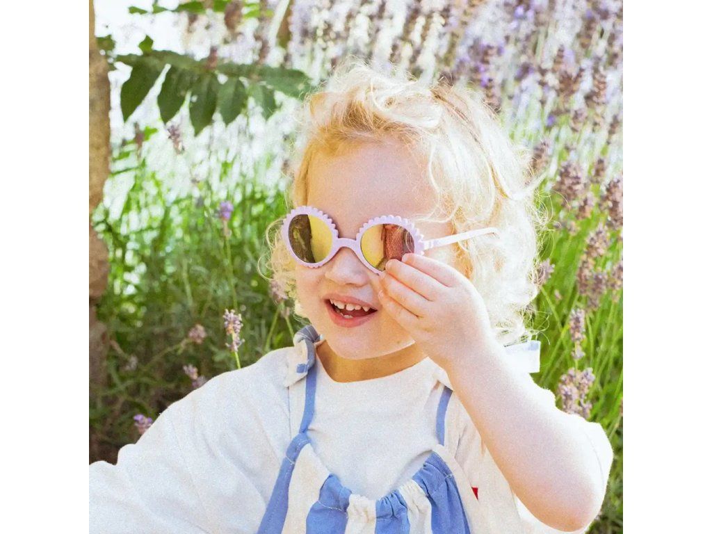 Detské slnečné okuliare KiETLA Fleur 0-1 rok - Verbena