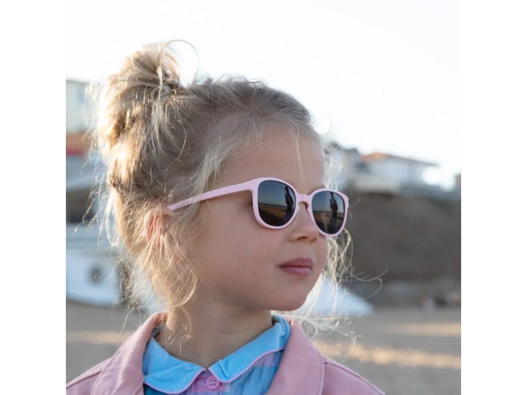 Detské slnečné okuliare KiETLA Wazz 4-7 rokov - Blush