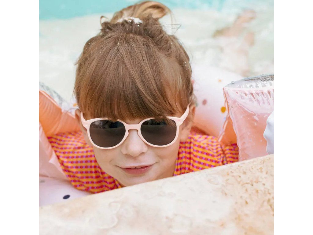 Detské slnečné okuliare KiETLA Wazz 7-12 rokov - Blush