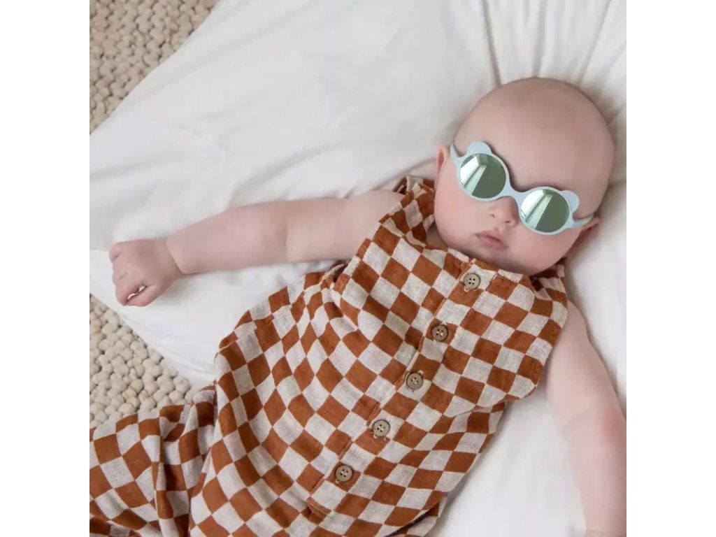 Detské slnečné okuliare KiETLA Ourson 0-1 rok - Light-Blue