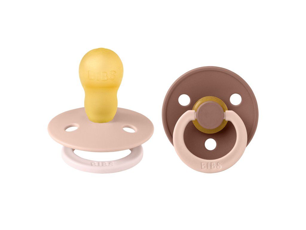 BIBS Studio Colour Fusion cumlíky, veľkosť 3 (2ks) – Blush / Woodchuck mix