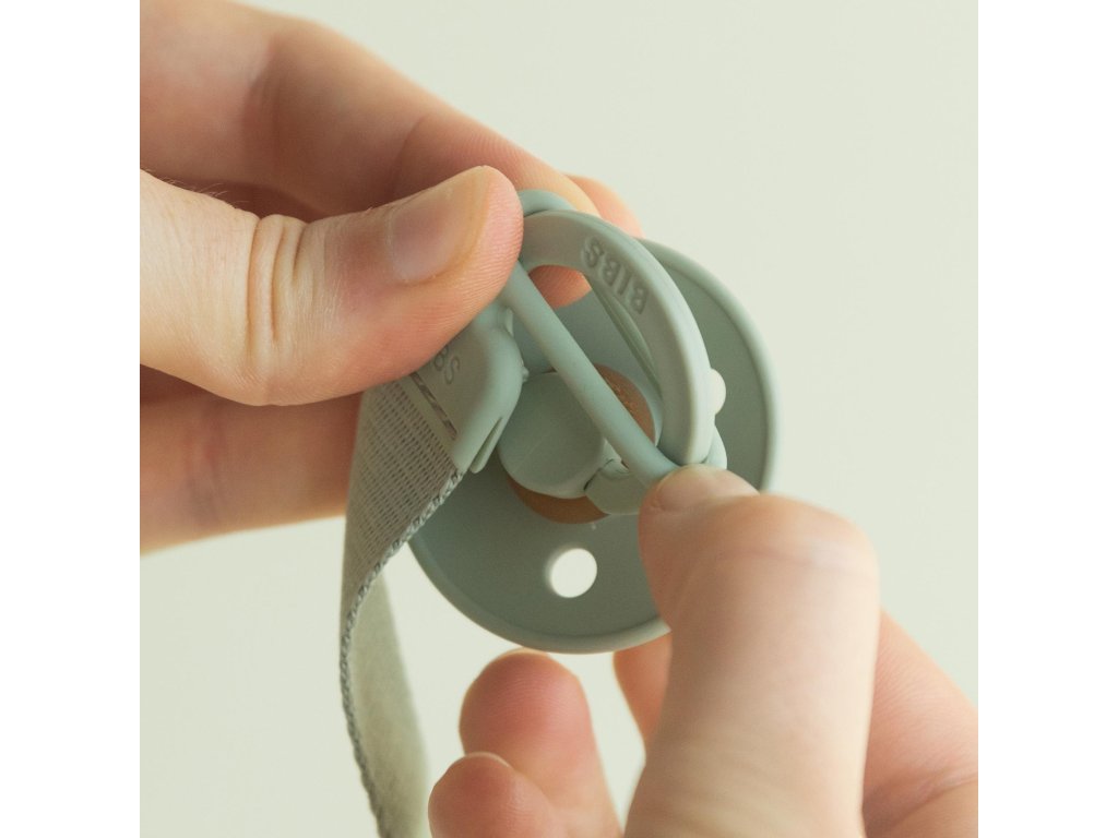 Klip na cumlík BIBS Loop - Sage