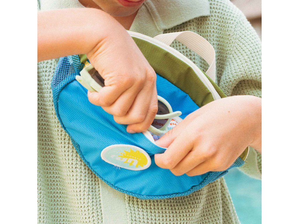 KiETLA VIBE detská ľadvinka Kaki Blue