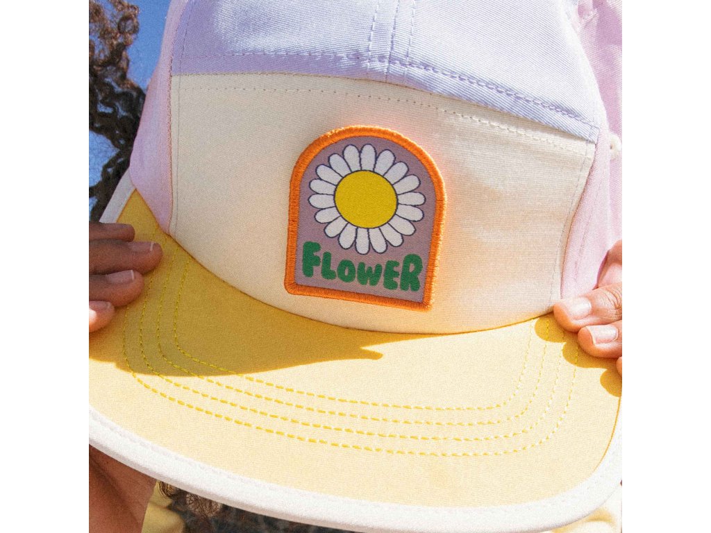 KiETLA nášivky na suchý zips Flower