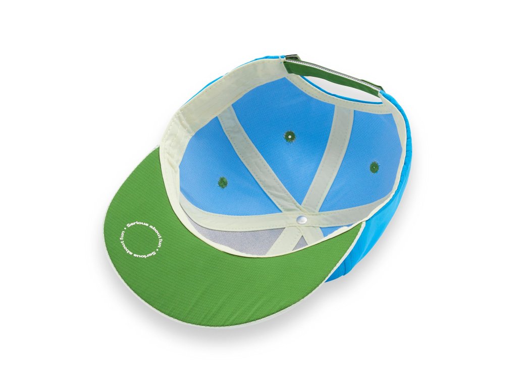 KiETLA ICONIK Baseball šiltovka s UV ochranou - Blue Fun