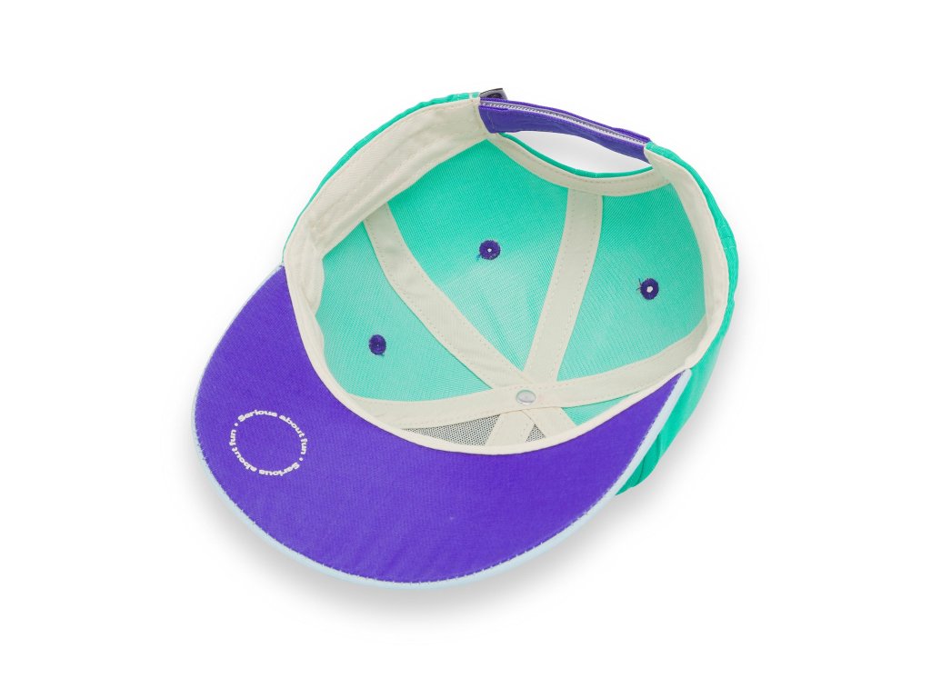 KiETLA ICONIK Baseball šiltovka s UV ochranou - Green Cloud