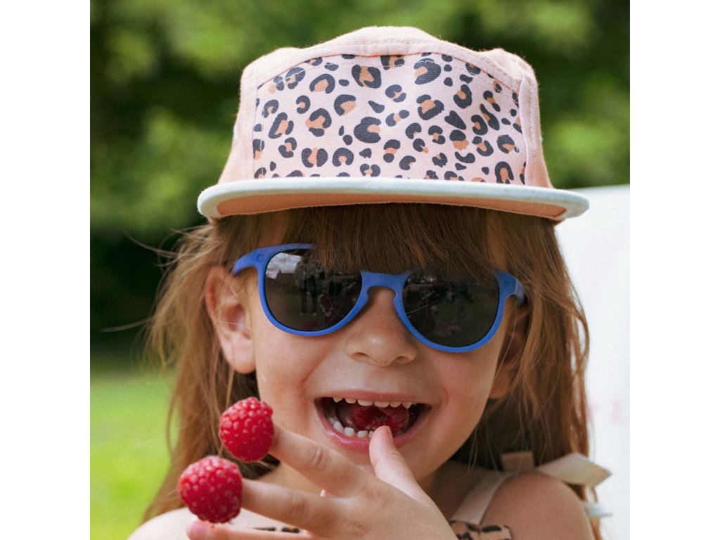 KiETLA Leopard šiltovka s UV ochranou - Apricot