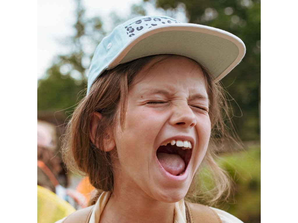 KiETLA Leopard šiltovka s UV ochranou - Green