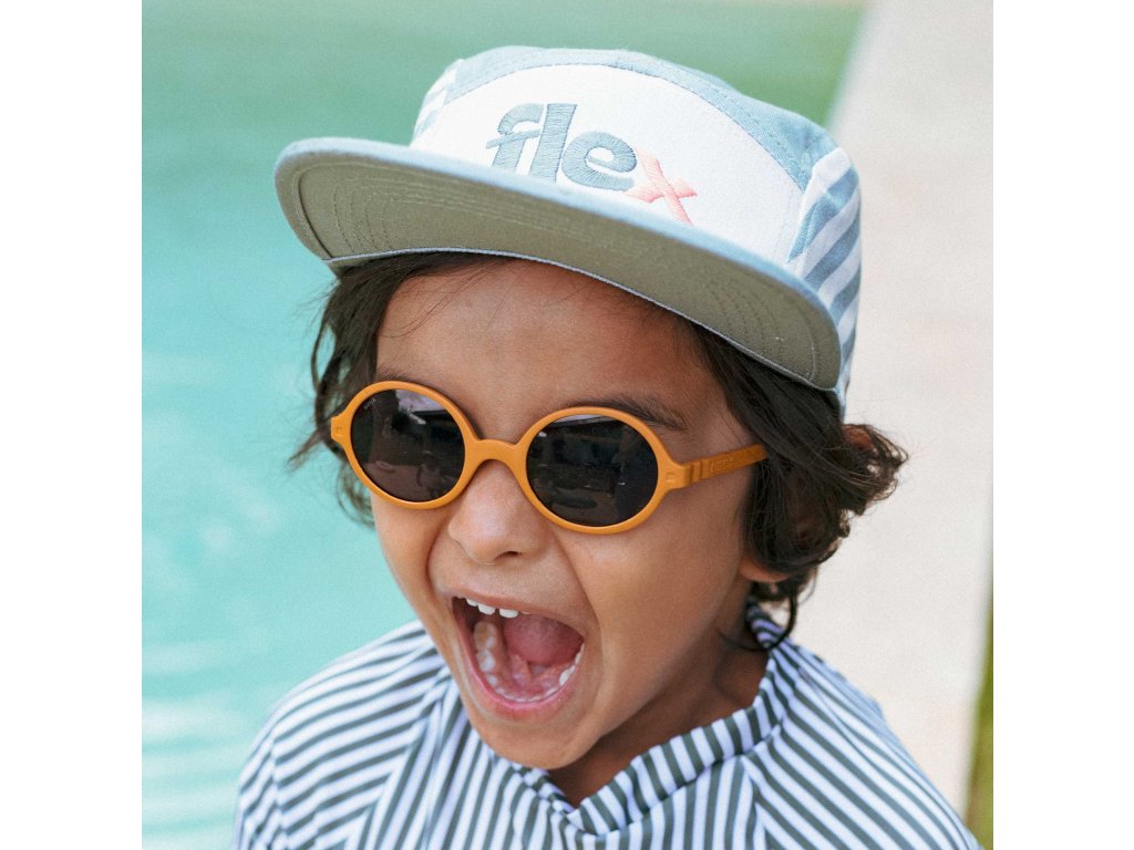 KiETLA Striped šiltovka s UV ochranou - Salvia