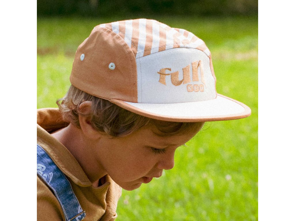 KiETLA Striped šiltovka s UV ochranou - Sand