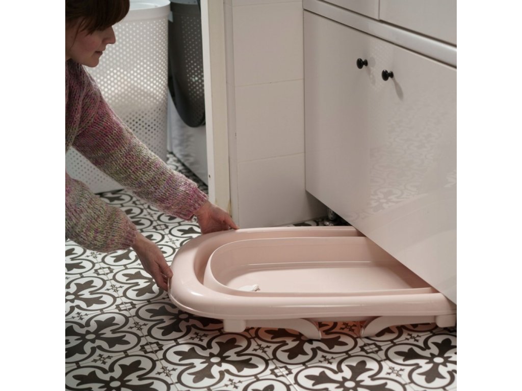 Tega skladacia vanička Baby pink