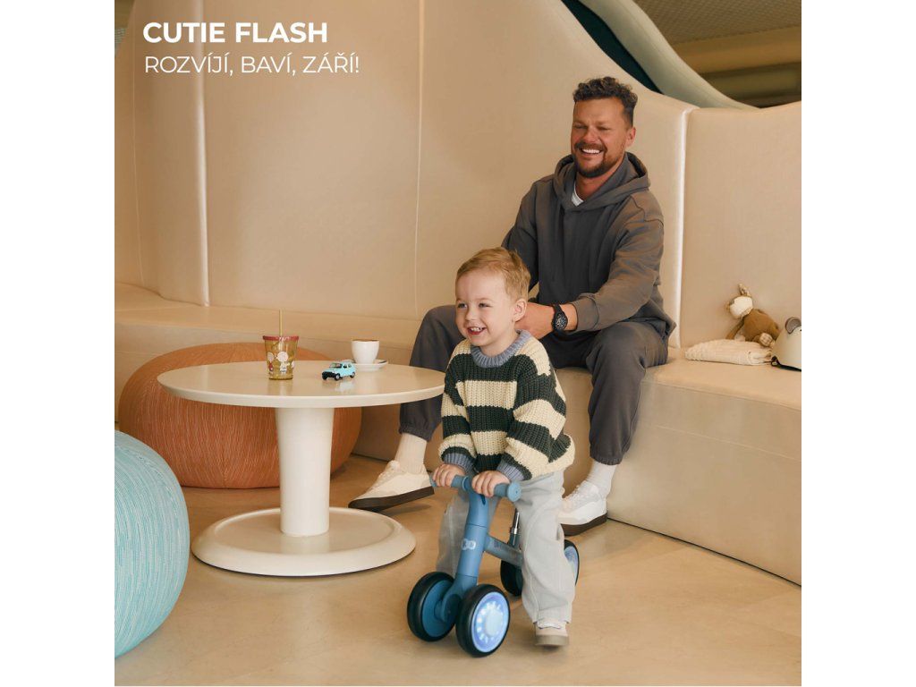 Odrážadlo Kinderkraft Cutie Flash Green