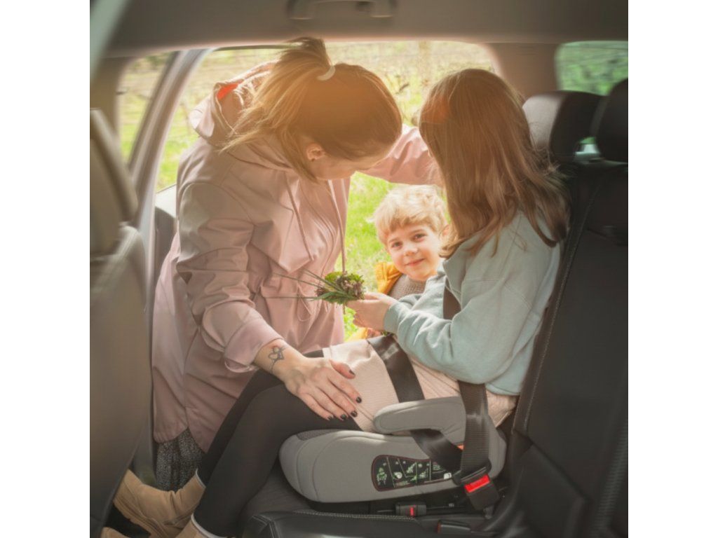 Podsedák Petite&Mars Optimus Pro i-Size Air Gentle Grey