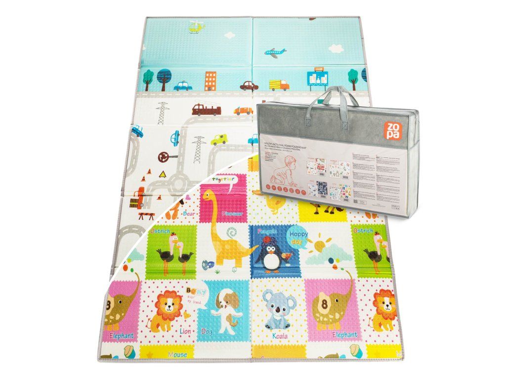 Zopa skladacia podložka na hranie 180x120 | City