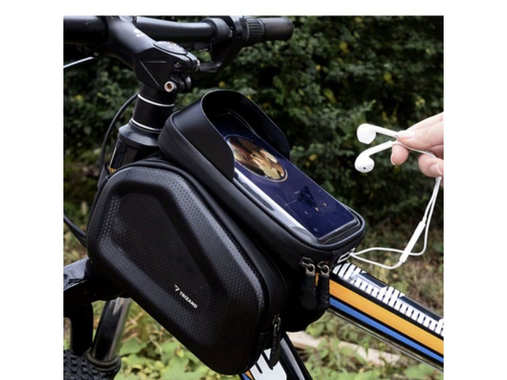 Kapsička na bicykel s držiakom na smartfón