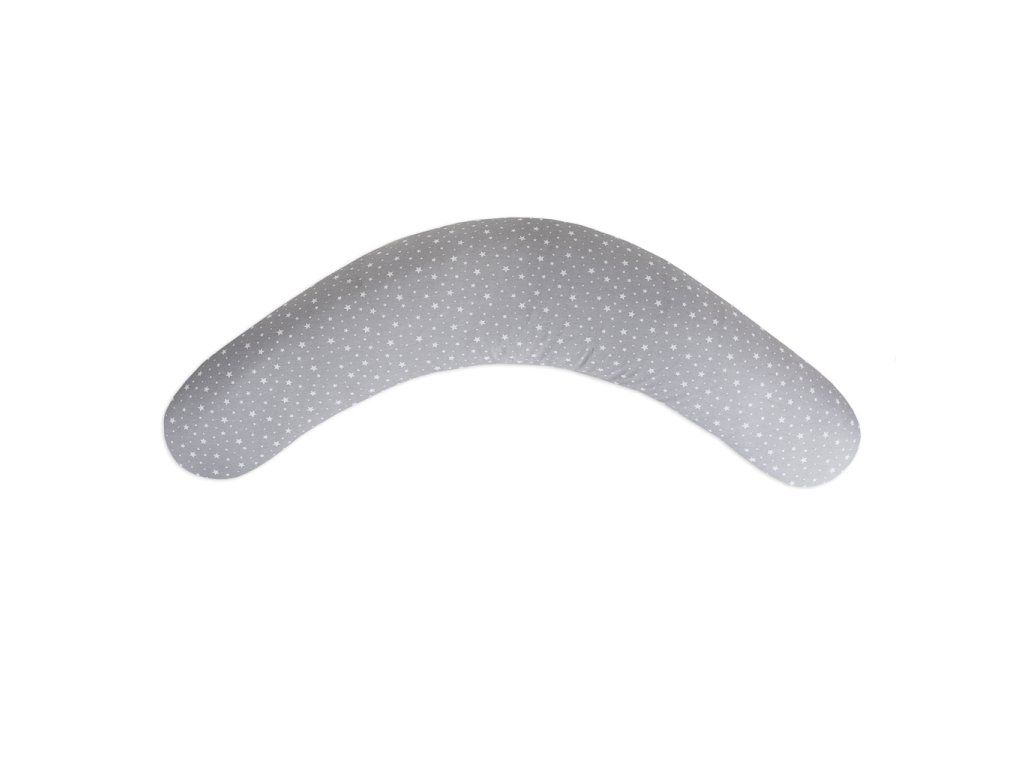 Ceba Vankúš na dojčenie Cebuška Multi Žerzej Grey Stars 190 cm