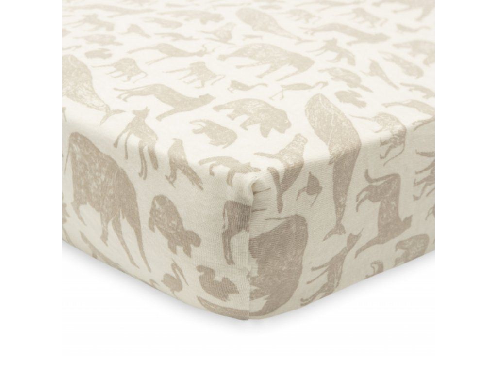 Jollein plachta 120x60 cm Animals Nougat