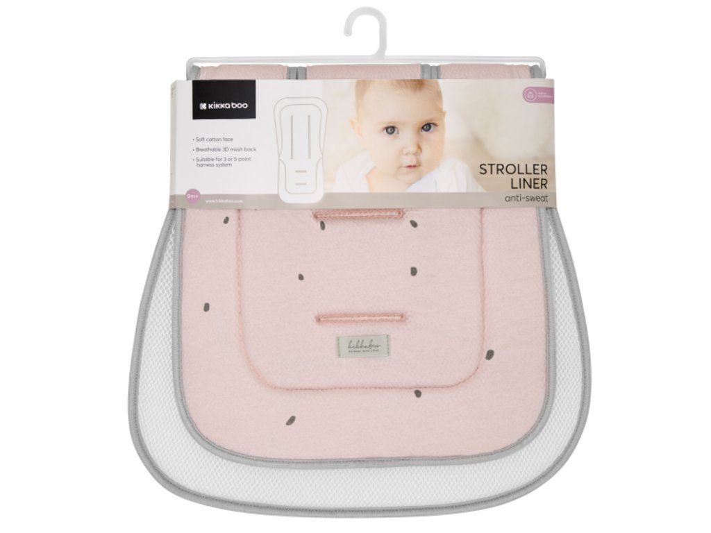 Sedacia podložka do kočíka KikkaBoo Hedge-hugs