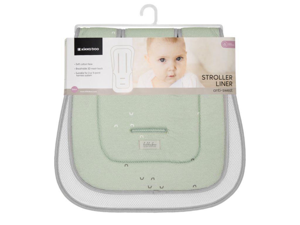 Sedacia podložka do kočíka KikkaBoo Sleepy Sheep