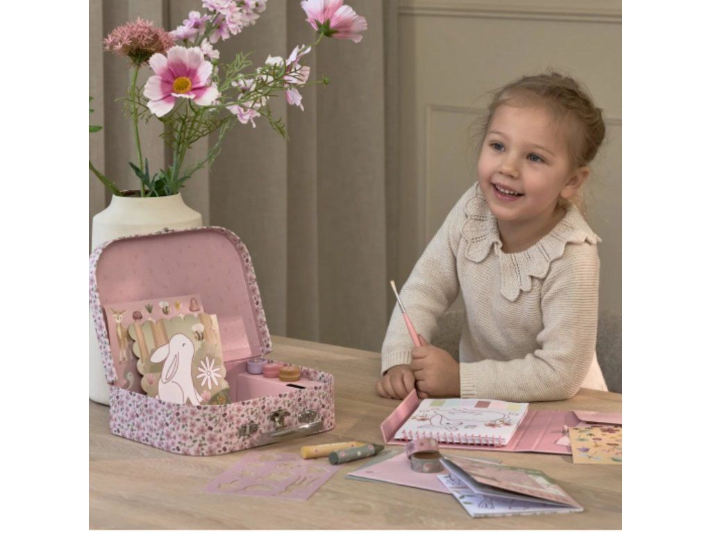 Little Dutch Kreatívna sada v kufríku Rosa