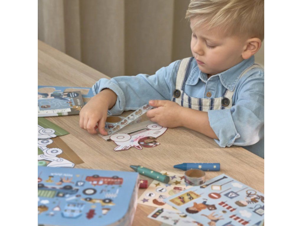 Little Dutch Kreatívna sada v kufríku Jim