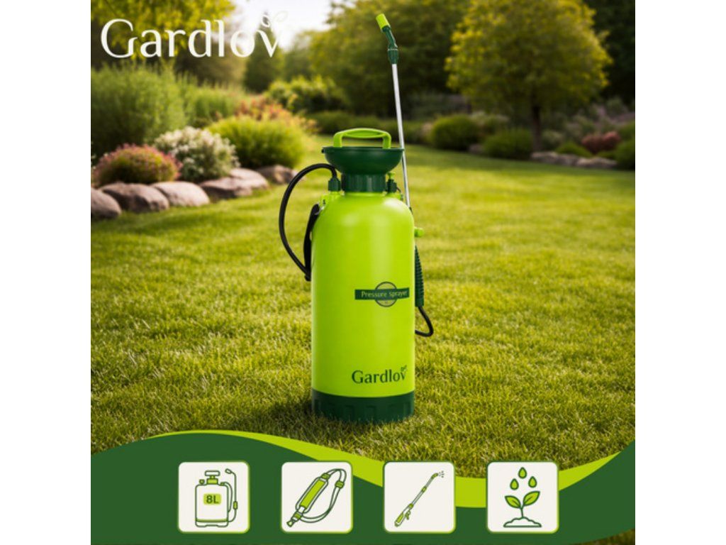 Gardlov tlakový postrekovač 8l