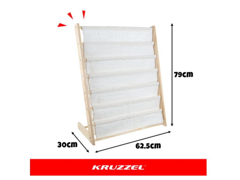 Kruzzel stojan na detské knihy